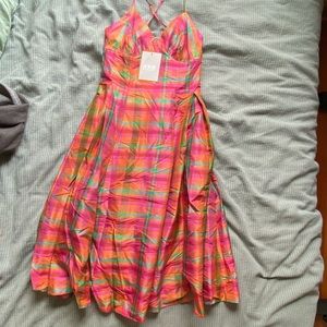 Issac Mizrahi midi dress